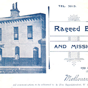 Ragged Boys' Home and Mission letterhead